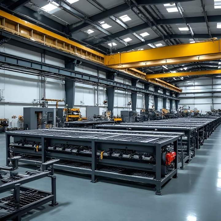 Fabrication de châssis de machines robustes et adaptables